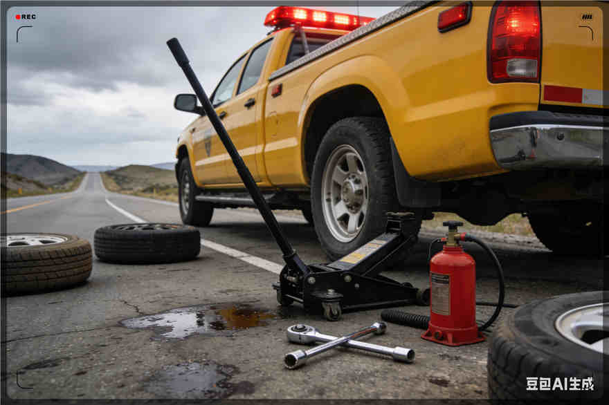西双版纳爆胎道路救援-汽车换轮胎